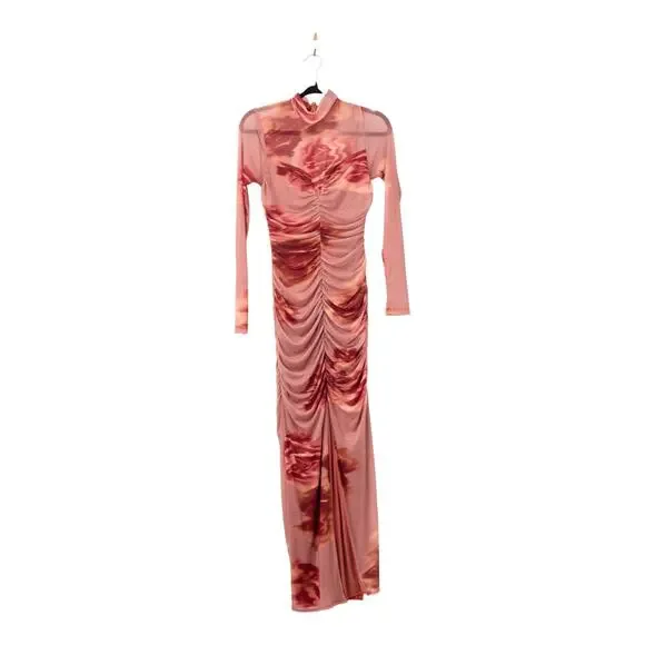 knee length dresses for ladies Wendy Dress (Vibrant Coral Muslin) 14Y